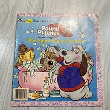 Pound Puppies Book The Puppy Nobody Wanted A Big Little Golden Book Children's