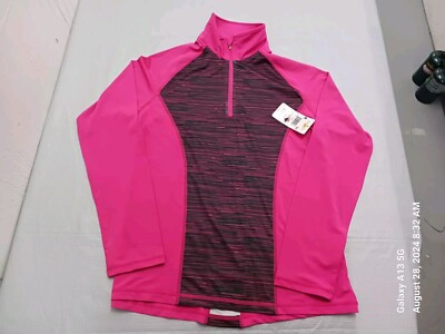 Ladies Pink Track & Field Jacket Size S  Kmart New Old Stock. Everlast Brand