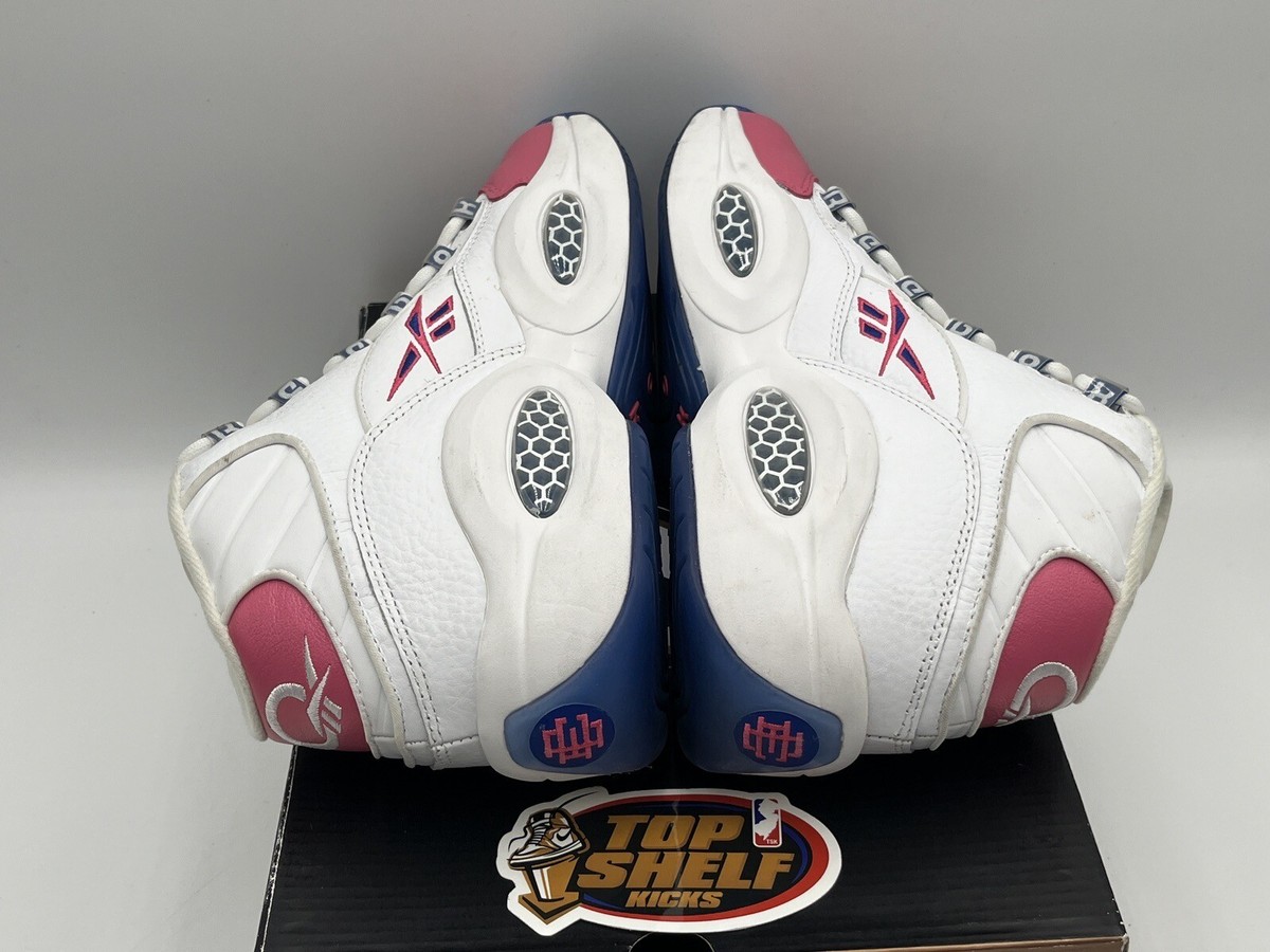 Reebok Question Mid Eric Emanuel Pink Toe 2020 Size 9 Used