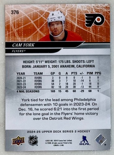 2024-25 Upper Deck Series 2 Hockey NHL Set #251-450 Pick Your Card Complete Set - Picture 147 of 245