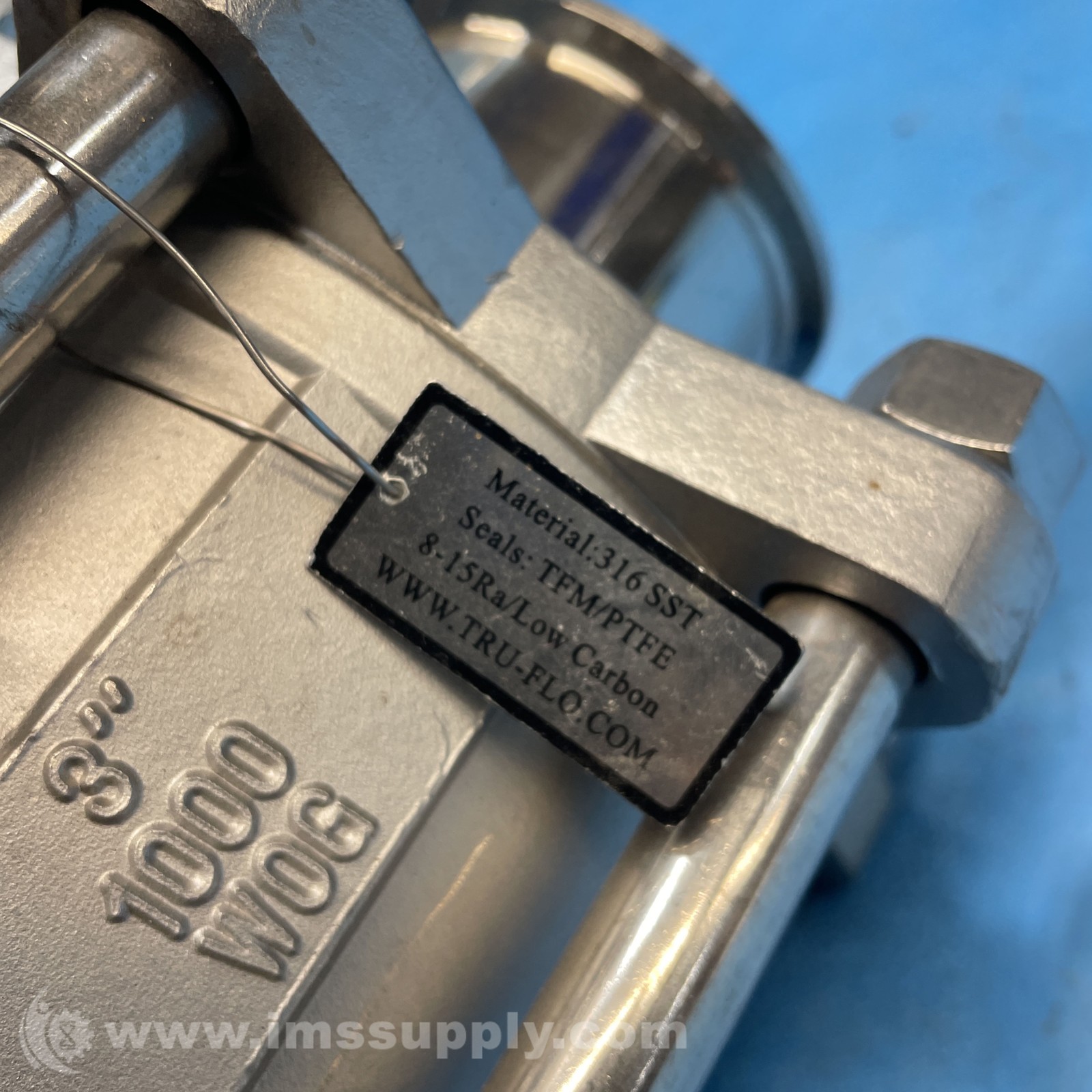 Tru-Flo CF8M 1000 WOG Ball Valve 3 in FNIP | eBay