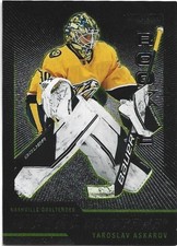 2023-24 SKYBOX METAL UNIVERSE YAROSLAV ASKAROV RETRO ROOKIE CARD