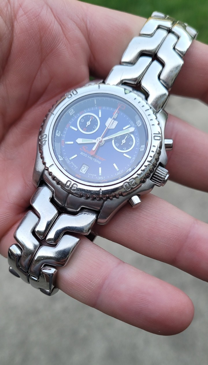 TAG Heuer Link Blue Men's Watch - CT1115.BA0551 for sale online | eBay
