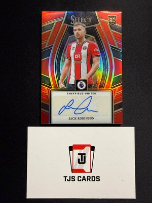 Jack Robinson - Rookie Red Auto - Panini Select Premier League 2023/24