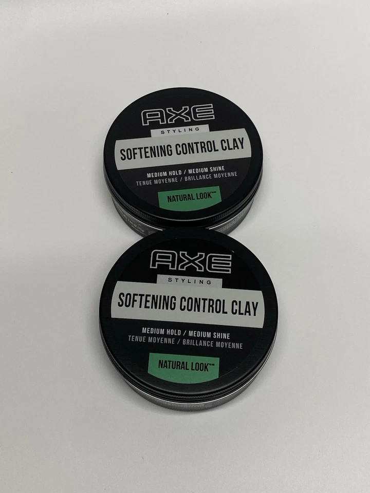 Axe 软化控制粘土自然外观中等光泽 2.64 盎司 ( 2PK) — 第 4/4 张图片