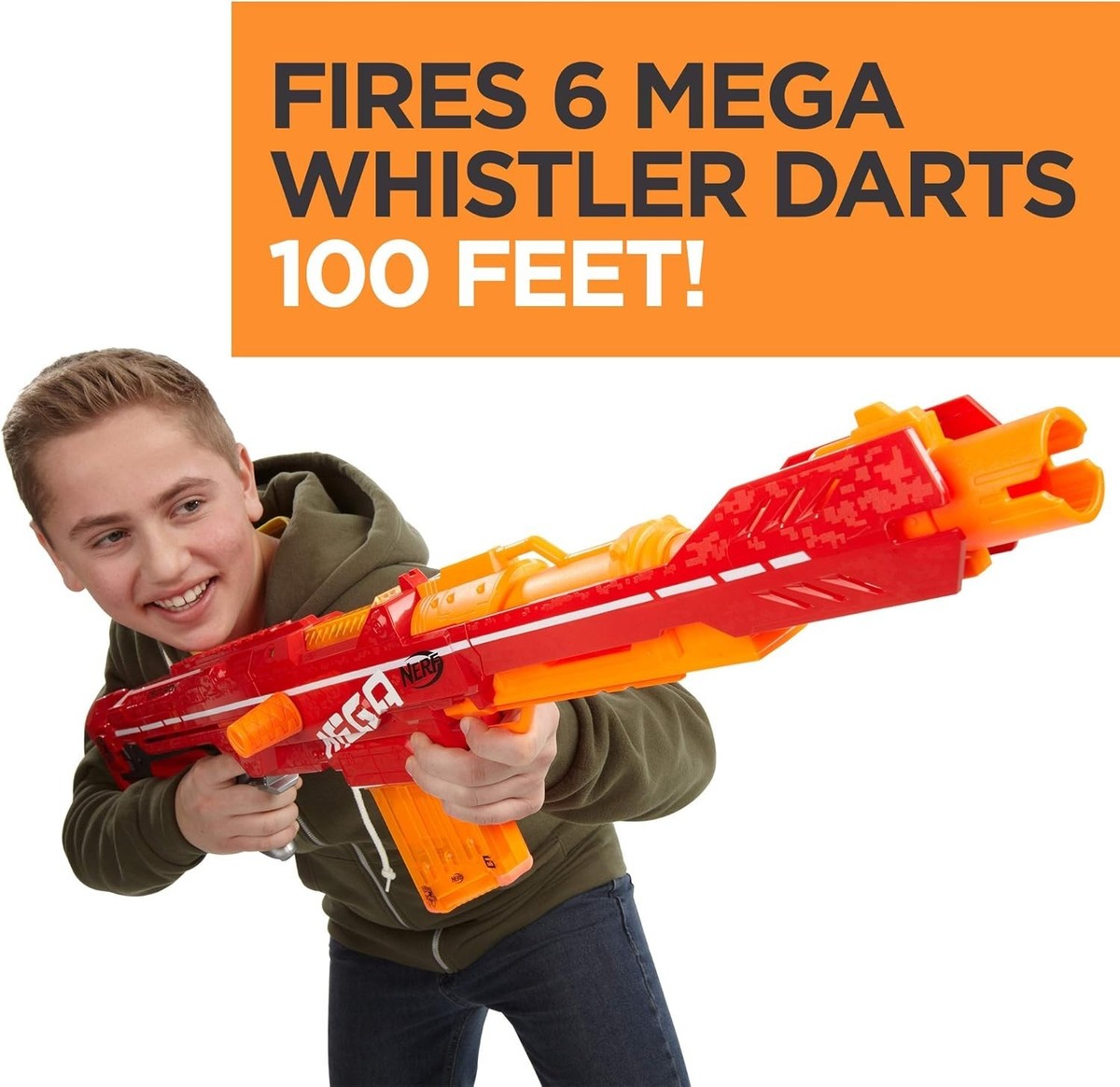 Nerf N-Strike Elite Centurion Mega Blaster with magazine for