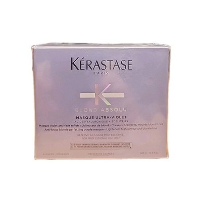 Kerastase Blond Absolu Ultra-Violet Hair Mask 500ml / 16.9 fl Oz Sealed $68 MSRP