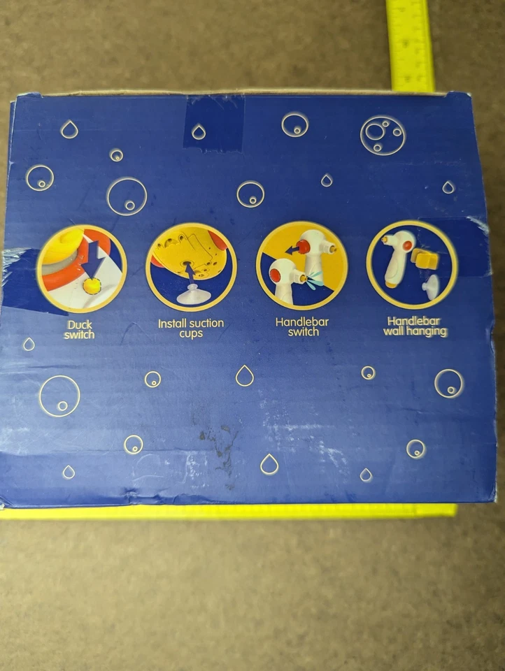 Juguetes de baño de pato con chorro de agua. Caja abierta nueva. Nunca usado. Foto 2 de 4