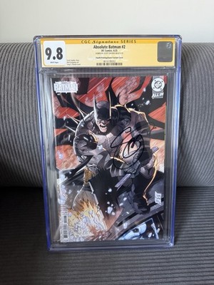 Absolute Batman #2 4th Ptg CGC SS 9.8 NM/M Daniel Variant Signed by Scott Snyder