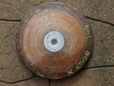 Amber Athletic Gear Wood Steel Discus 1.6K 3.8 Pounds lbs