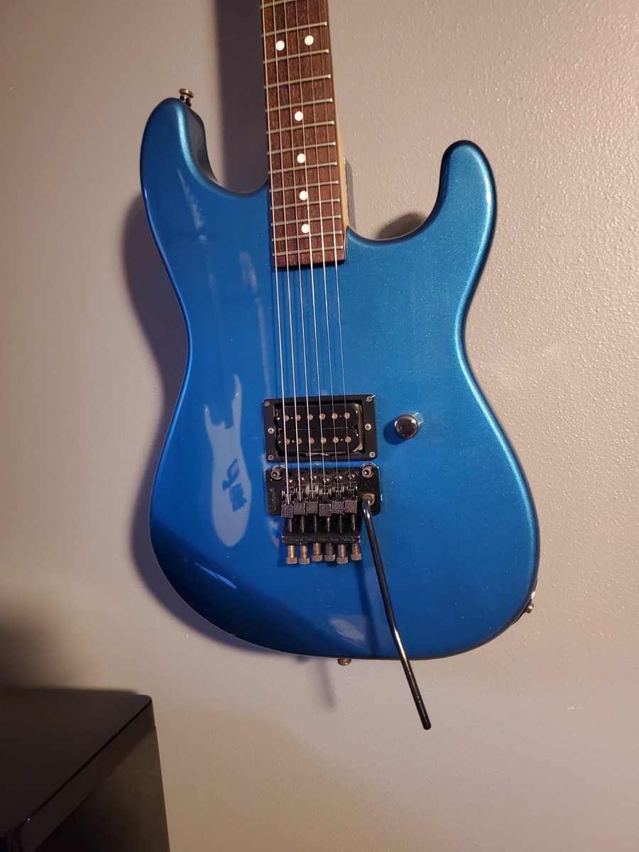 CHARVEL by JACKSON エレキギター ブルー ケース付 Charvel Jackson 1986 Model 2 Vintage Electric Guitar Very Nice