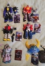 Transformers Blokees Galaxy Versión 8 Sharkticon Optimus Hot Rod Unicron Lodo