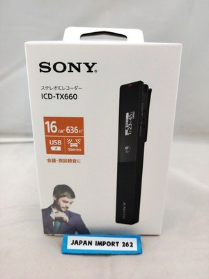 Sony ICD-TX660 16GB Stereo Voice Recorder Digital IC Recorder