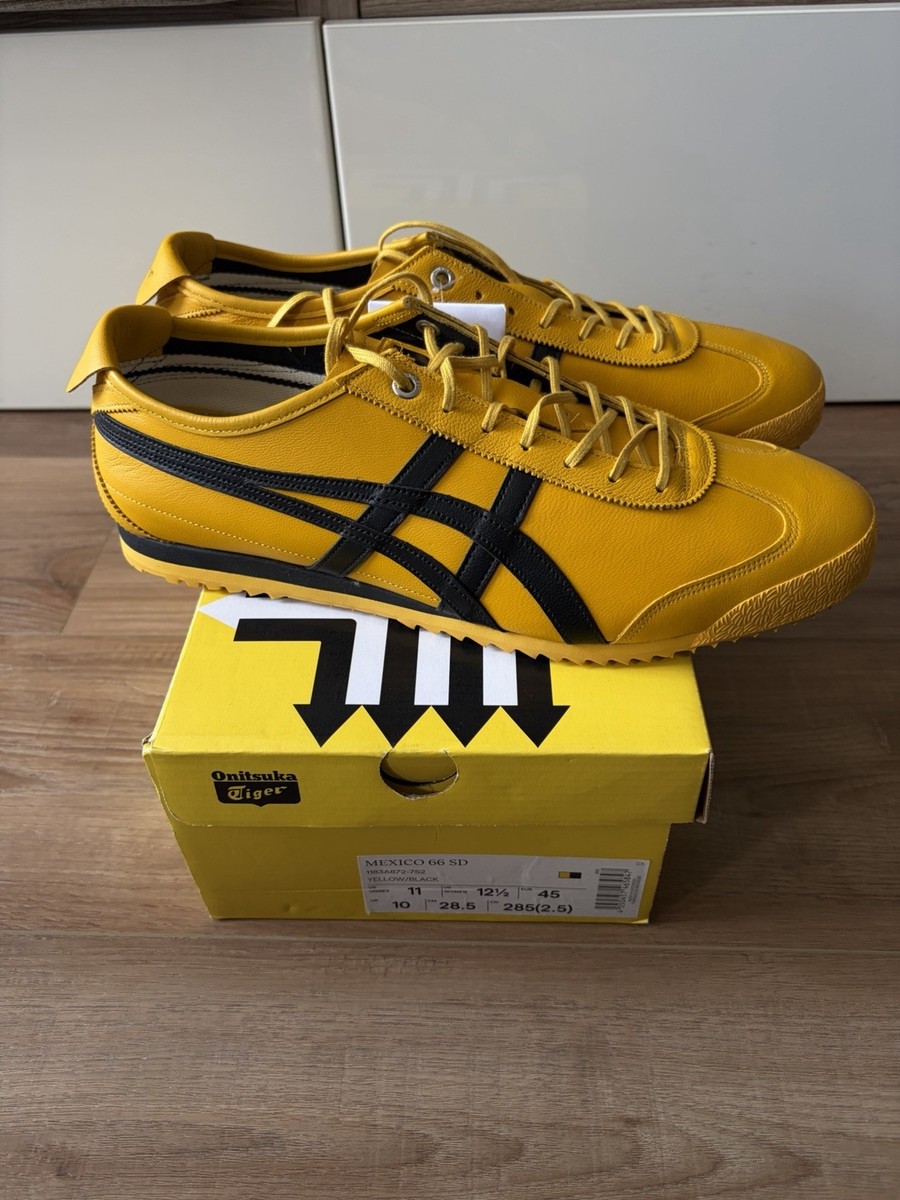 Japan Embroidered Onitsuka Tiger Mexico 66 SD Kill Bill Yellow Sz