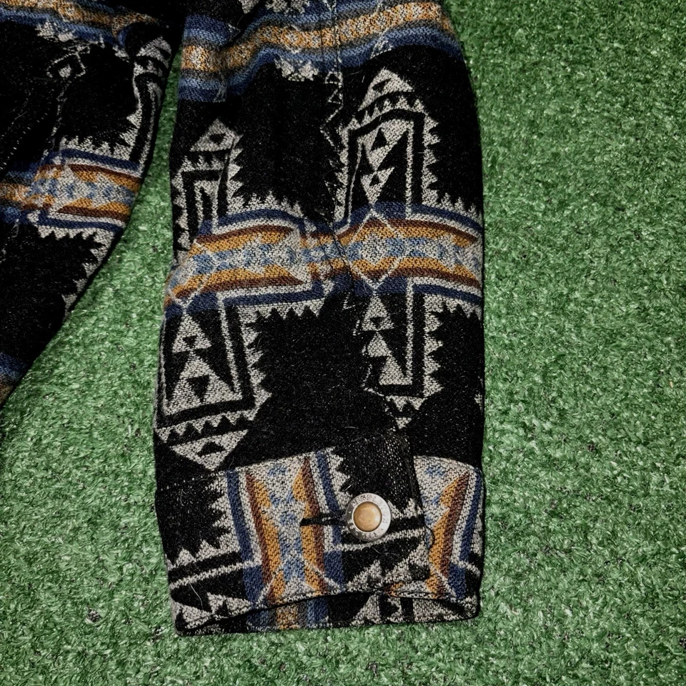 Pendleton High Grade Western Wear Wool Jacket Aztec Southwestern Mens Medium - Image 3 of 4