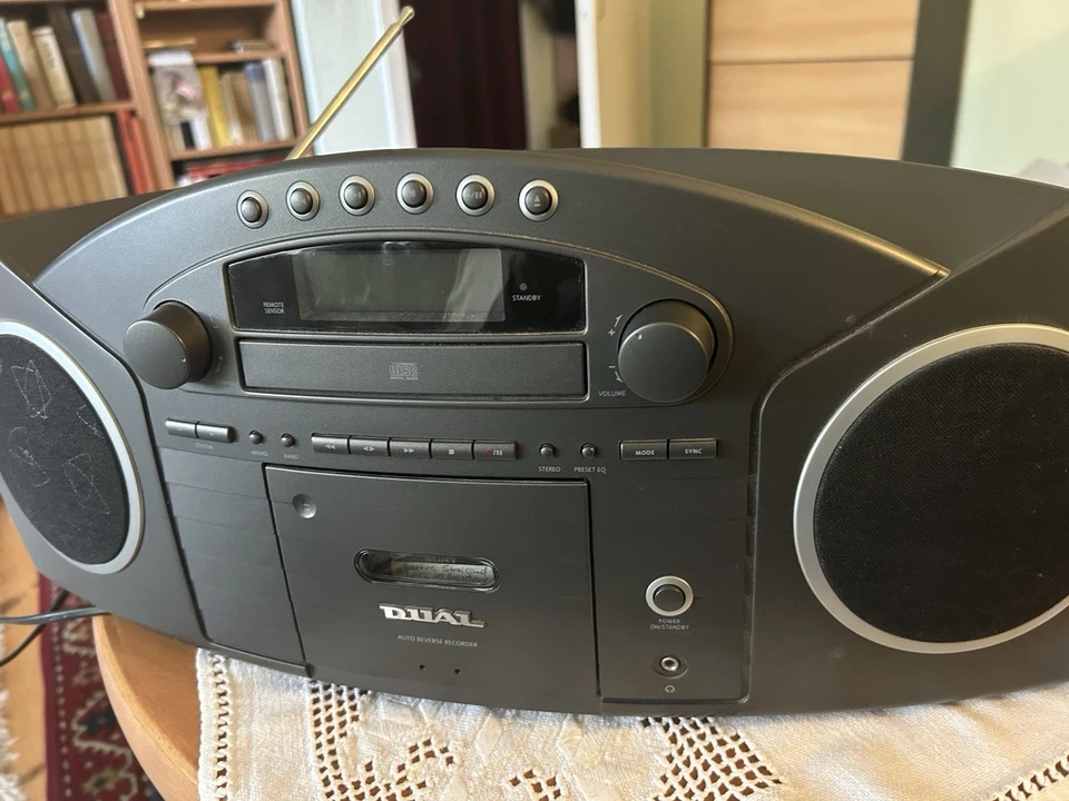 Dual CCR 2015 RDS Radiorecorder CD Kassetten Player AM/FM