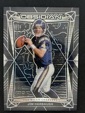 2024 Panini Obsidian Football Jim Harbaugh International #110 Chargers
