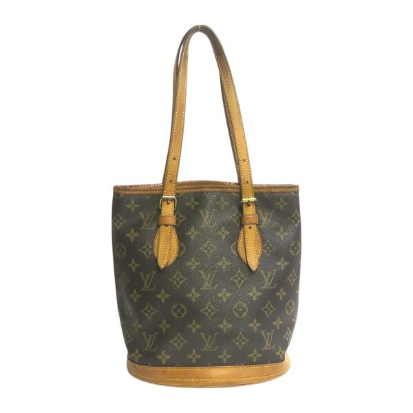 Louis Vuitton Monogram Bucket PM Tote Bag M42238 Pre-Owned