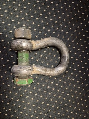 Holland GP6 34 Galvanized Bolt Pin Type Bow Shackle BK6GP  BU