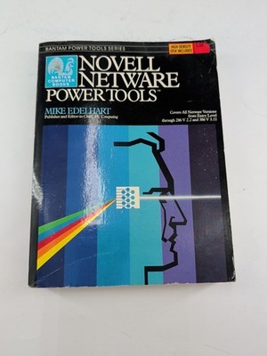 NOVELL NETWARE POWER TOOLS (Bantam Power Tools Series)  paperback Used W/Disk