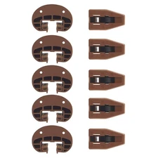 Drawer Slides Guides Plastic 5Pairs with Roller Undermount Drawer Slides2424