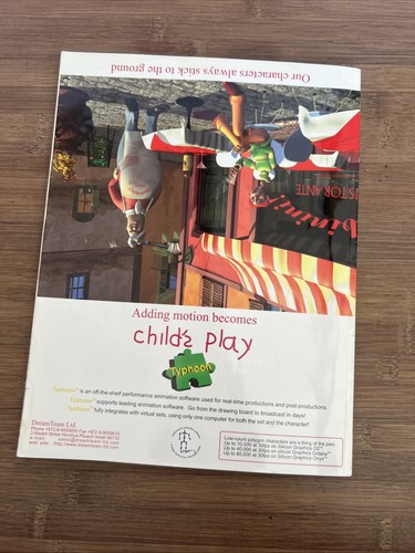 Animation Magazine Celebrating 13 Lucky Years February 1999 Vintage Ads - Foto 20 di 20