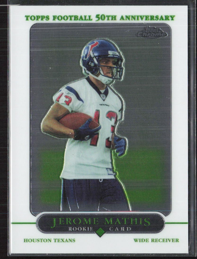 Jerome Mathis Topps Chrome #249 Base
