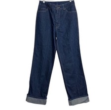 Calvin Klein Women  s Size 28 High Rise Straight Leg Jeans 100 Cotton Vintage