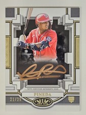 2023 Topps Tier One Break Out 21/25 Israel Pineda BOA-IP Rookie Auto RC Gold Ink