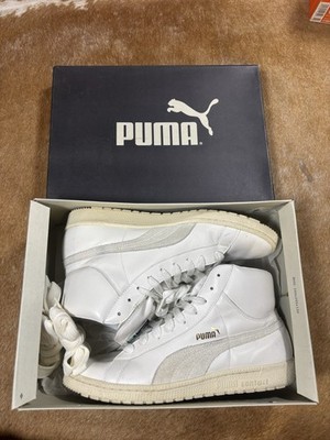 Puma Ralph Sampson 70 White Cream Mid Too Sneakers US 11.5 Men s