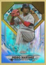 2022 Topps Chrome Update Pedro Martinez Diamond Greats Die Cuts Red Sox DGC-5