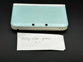 Nintendo 3DS XL LL Mint/White | English | Charger | US Seller - SHIP IN 1-DAY