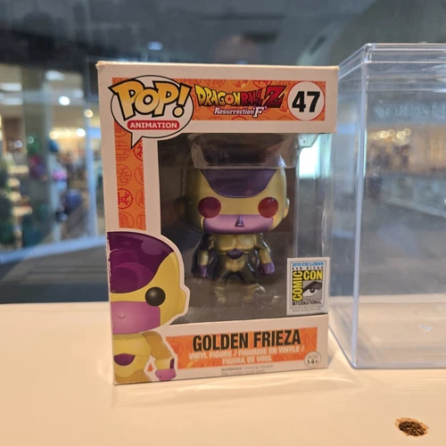 DragonBall Z Funko Pop Golden Frieza (Red Eyes) With Pop Stack Protector