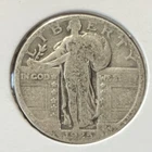 2 Standing Liberty Quarters (1925 & 1927), 90% Silver, Free Shipping.