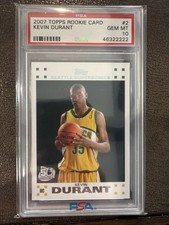 Kevin Durant Rookie Cards and Autographed Memorabilia Guide 16