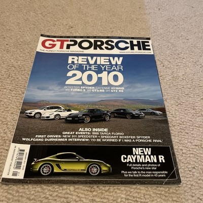 GT Porsche Car Magazine January 2011 Issue 110 Car Collection Collector Magazine