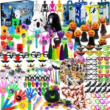 336 PCS Halloween Party Favors Bulk, Halloween Goodie Bags Fillers for Trick ...