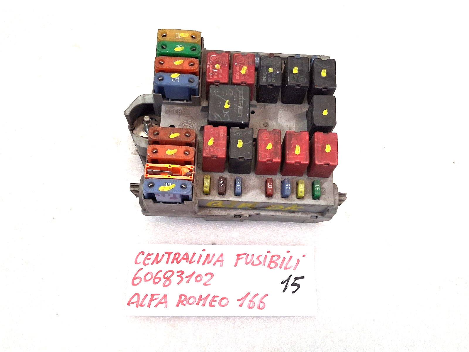 CENTRALINA FUSIBILI 46835587 FIAT PUNTO 1.8 HGT- FIAT PUNTO 188