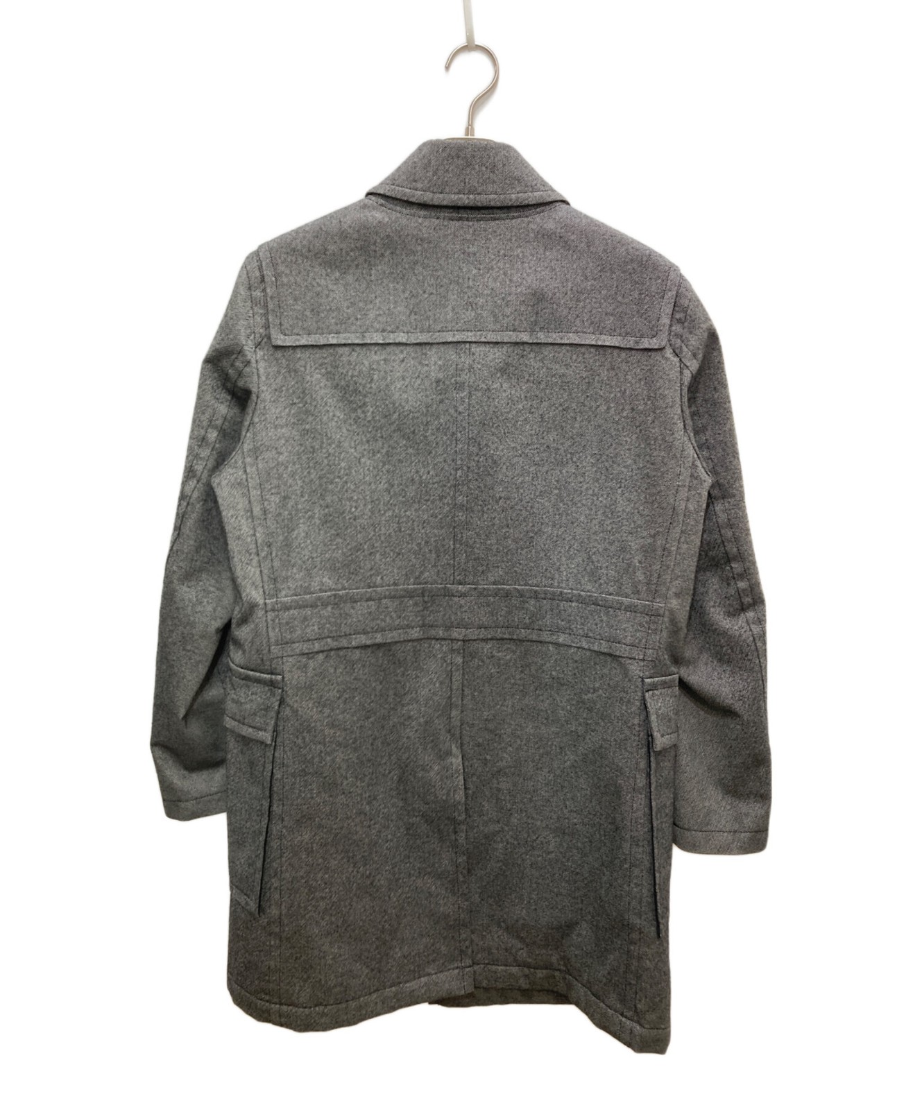 BURBERRY BLACK LABEL Duffle Coat M Size Gray D1B02-405-08 From Japan thumbnail 2