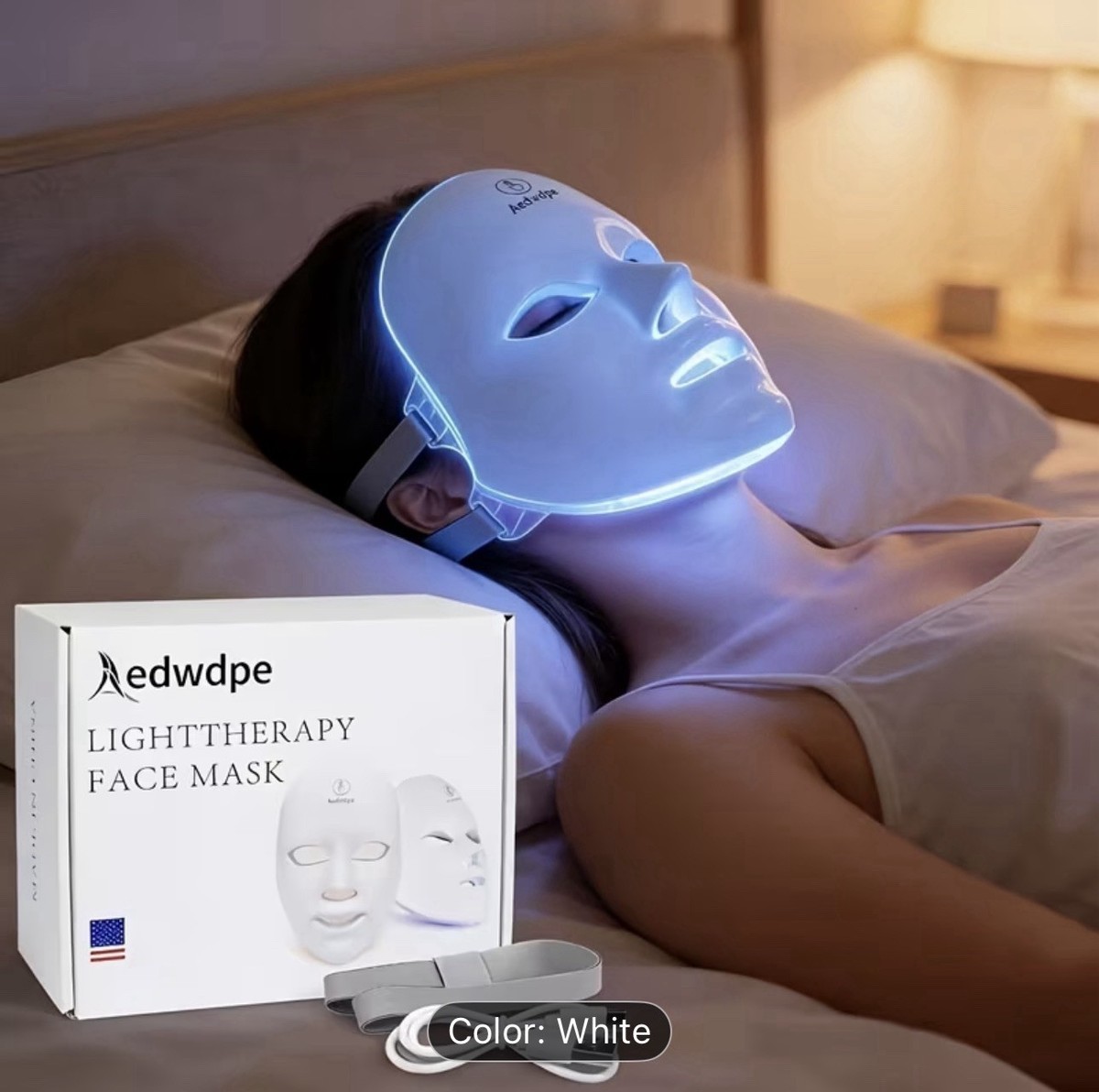 Project E beauty ワイヤレス LEDマスク 7色 イギリス輸入品 Project E Beauty 7 Color LED Mask for sale online | eBay