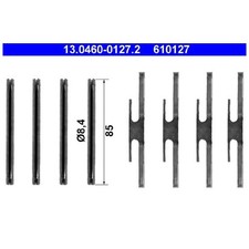 ATE Zubehörsatz Bremsklötze Bremsbeläge 1605804 90421602 3494033 | 22489217