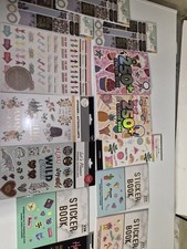 Sticker Book Lot - 13 Sticker Books Total - New Used