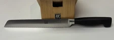 Zwilling 4 Star Vier Sterne Friodur Ice Hardened 8" Bread Knife No Stain