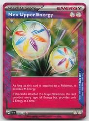 Neo Upper Energy 162/162 Temporal Forces ACE SPEC Rare Holo