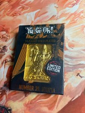 x1 Yu-Gi-Oh 24 Karat Gold Plated NUMBER 39. UTOPIA Limited Edition