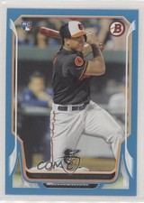 2014 Bowman Blue 100/500 Jonathan Schoop #128 1v1
