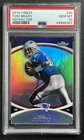 POP 18 TOM BRADY PSA 10 2010 TOPPS FINEST #40 REFRACTOR PATRIOTS 6357