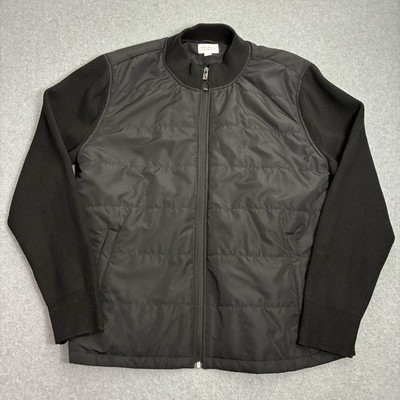 Infinity LinearFlex Jacket Men s Large Black Hybrid Zip Knit