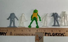 Marx, Tim-Mee, MPC etc. #A 37 Vintage Astronaut SPACE  Playset Alien, Figures!