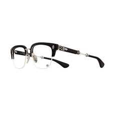 Chrome Hearts Evagilist Black Silver Plated Eye Glasses Frame S925 New Gift